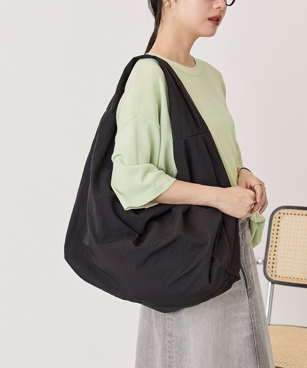 AMERICAN HOLIC ビッグワンショルダーバッグ Black
