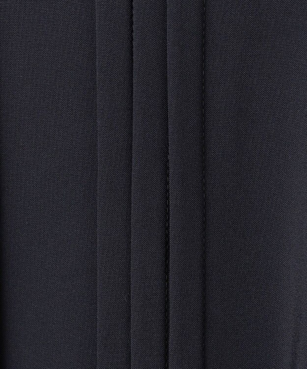 ANY SIS 【洗える】セレモニーダブルクロス ワンピース ネイビー