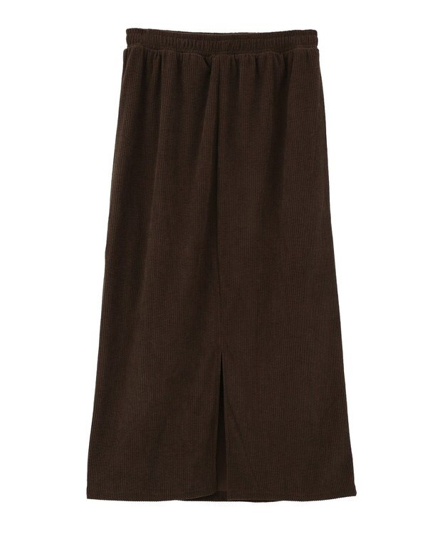 AMERICAN HOLIC カットコーデュロイスカート Brown