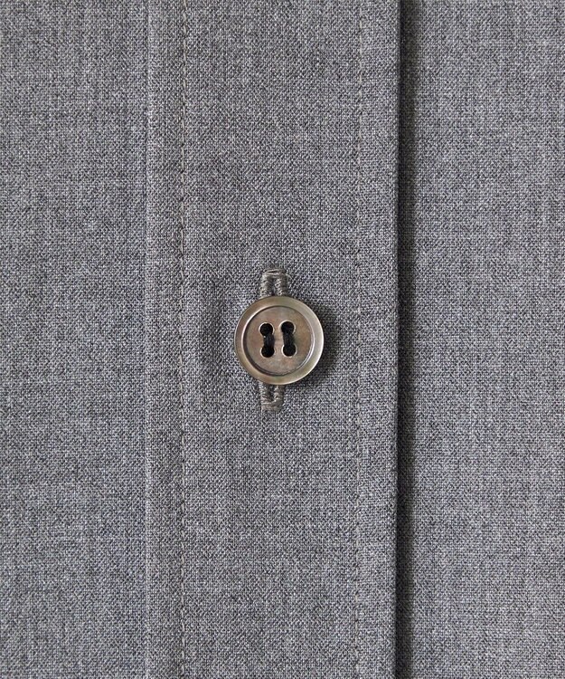 NAVE 【ReNAVE】ウォッシャブルツイル シャツドレス チャコール系