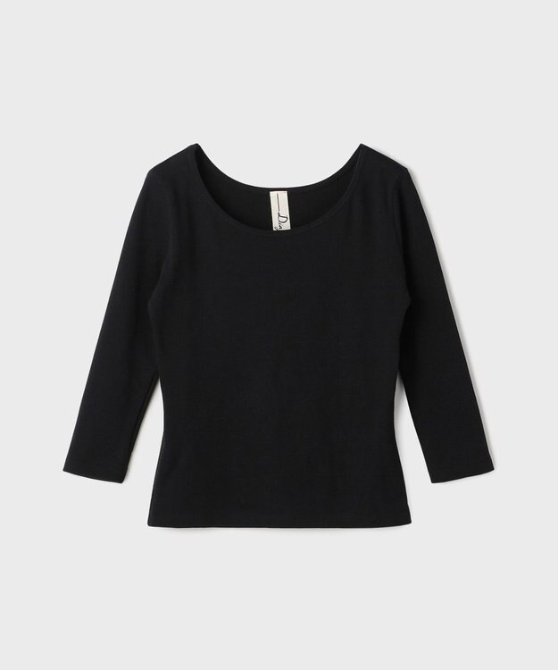 GRACE CONTINENTAL テレコカットトップ ブラック