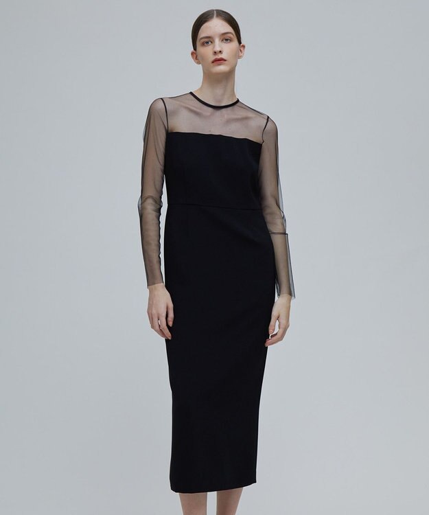 BEIGE， SARAH / ビスチェドレス Black