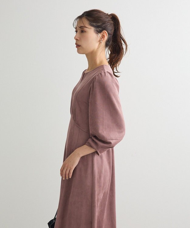 Green Parks ・ＥＬＥＮＣＡＲＥ　ＤＵＥ　スエードポンチタックワンヒ Pink