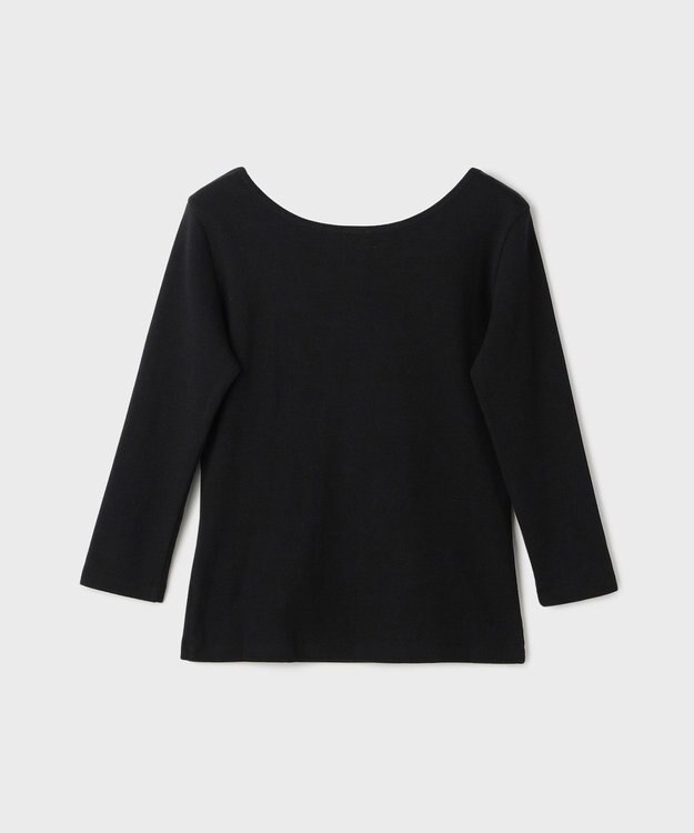 GRACE CONTINENTAL テレコカットトップ ブラック