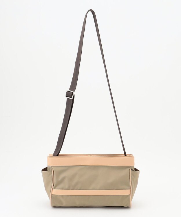 Y'SACCS トラベル ホライズンショルダー ベージュ