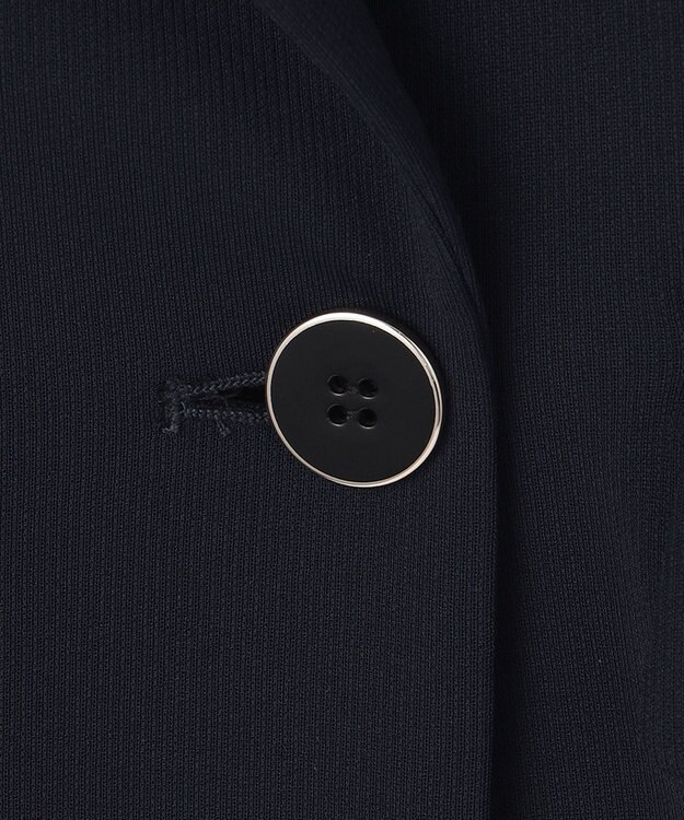 ANY SIS ライトジャージー テーラードジャケット ネイビー