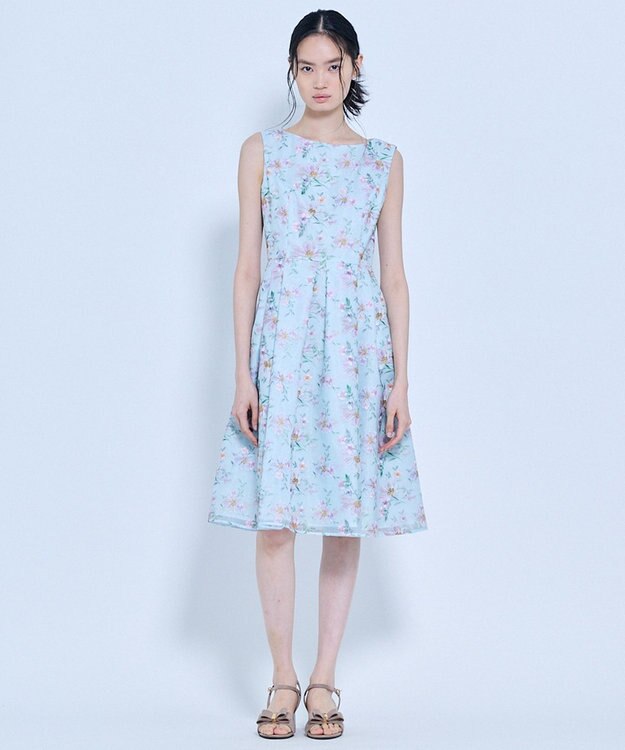 TOCCA CRYSTAL FLOWERS ドレス ピンク系7