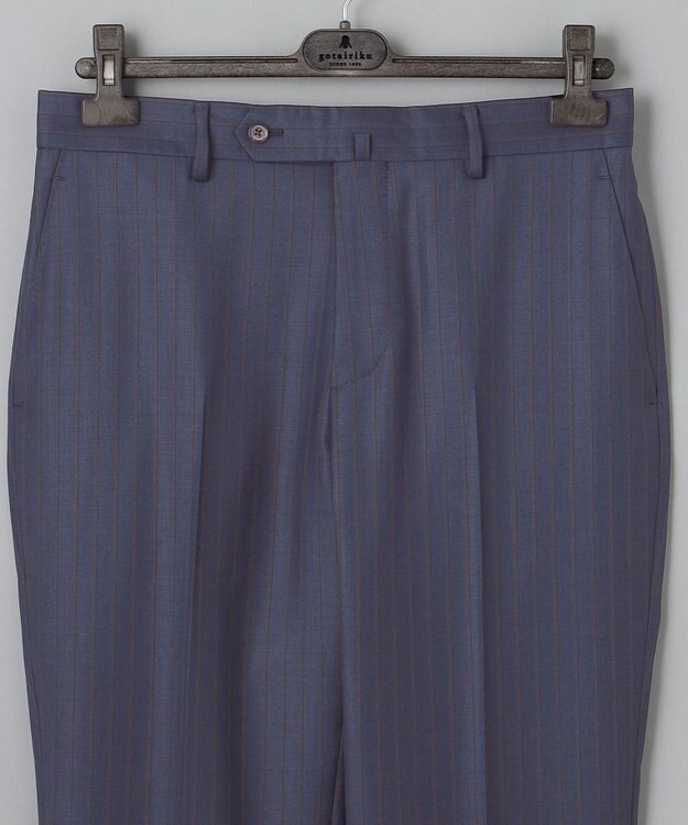 GOTAIRIKU 【DORMEUIL】AMADEUS365 スーツ（ネイビーストライプ） ネイビー系1