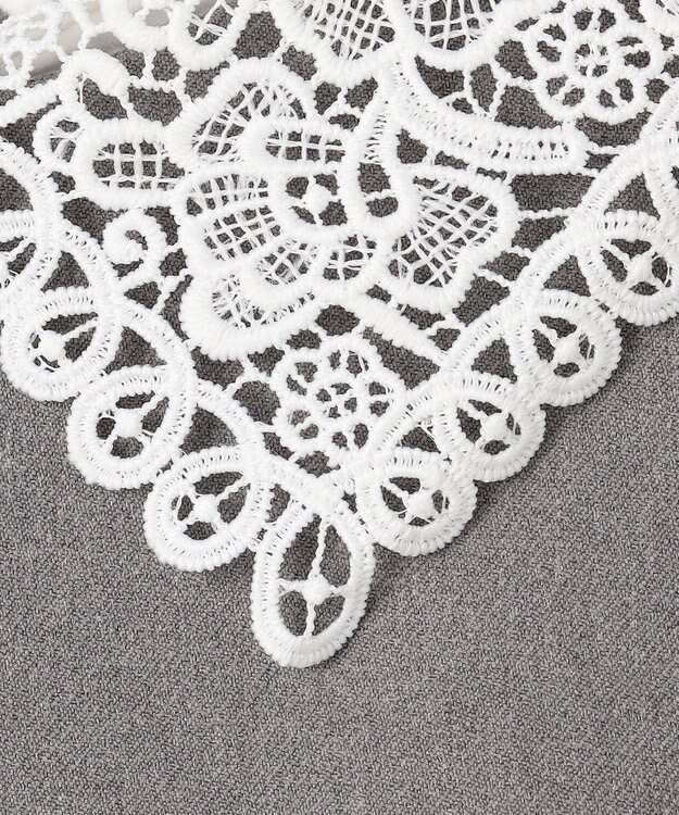 TOCCA 【八木アリサさん着用】【WEB限定カラーあり・消臭】SWEET TEA TIME LACE ドレス ライトグレー系