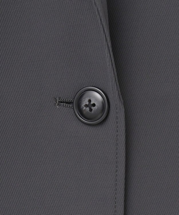 J.PRESS YORK STREET 【WOMEN】ジャージライクツイル シングルジャケット グレー系