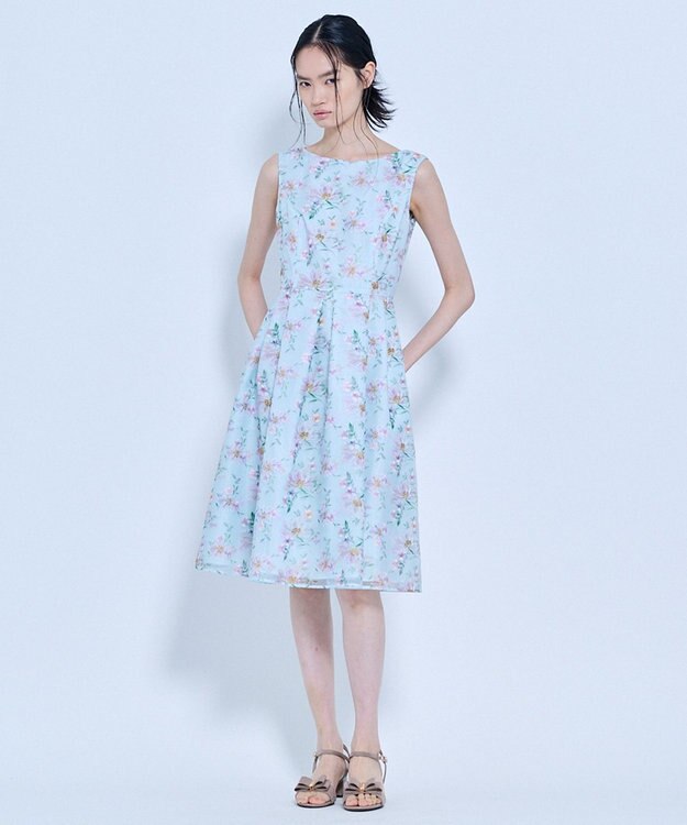 TOCCA CRYSTAL FLOWERS ドレス ピンク系7