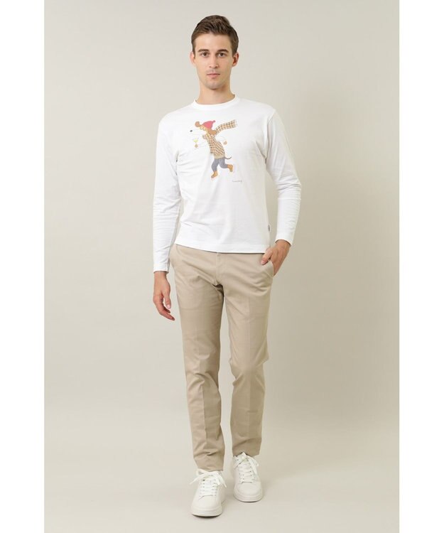 DAKS SLOWBOY「スケート・マックス」Tシャツ ホワイト