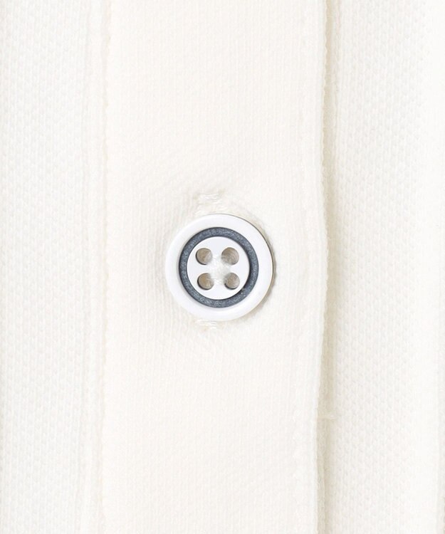 組曲 KIDS 【150-170㎝】ストレッチカノコ ポロシャツ オフホワイト