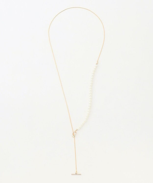 ANY ラリエットネックレス ライトゴールド