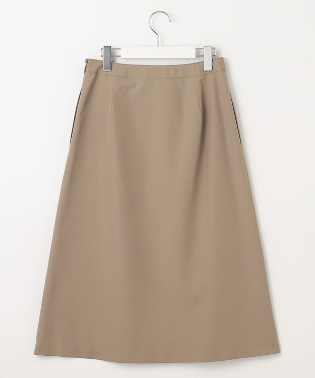 J.PRESS LADIES 【洗える・撥水】 Minotechライトタフタ スカート ブラウン系