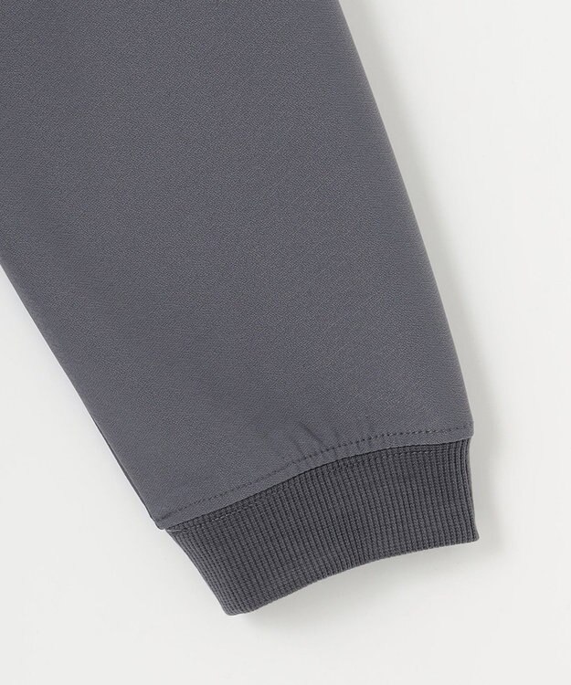 ANY ジョーゼットロゴプリントTシャツ チャコール