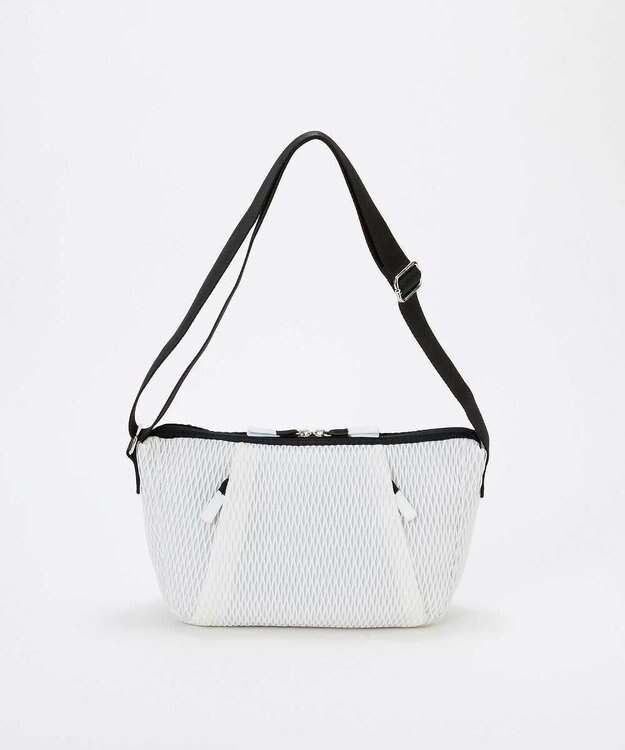 TOPKAPI 【Breath TOPKAPI】ポリメッシュ ショルダーバッグ ホワイト