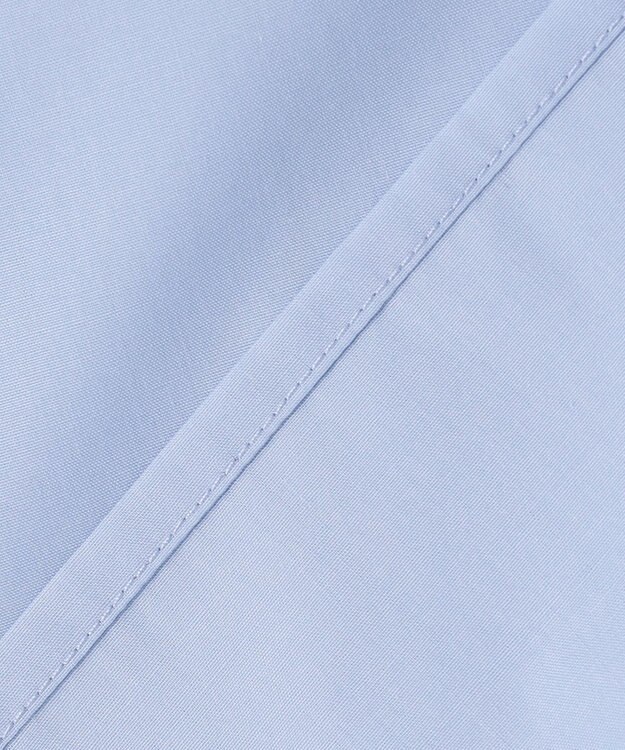 Feroux 【新色追加・ONWARD CROSSET MAG掲載】バックリボンパフスリーブ ブラウス スカイブルー系