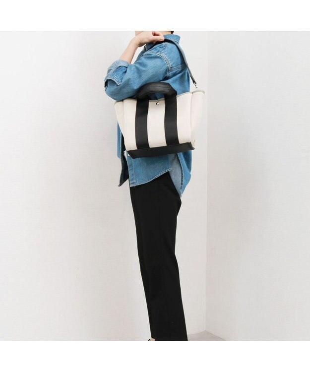 UNBILLION カシュカシュ cachecache / エルガリー2wayテープトート ブラック