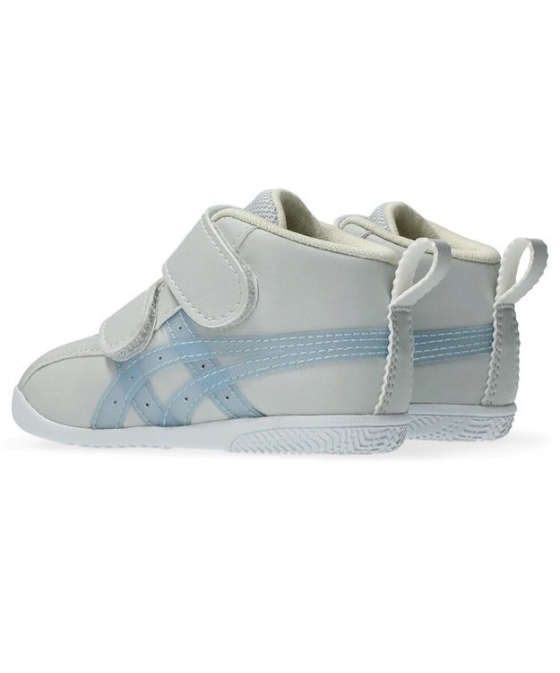 ASICS WALKING 【たまひよ 協同企画】アミュレファースト SL T ライトグレー/ライトブルー