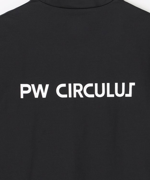 PW CIRCULUS 【MEN】9モチーフモックネック ゴルフ ブラック系