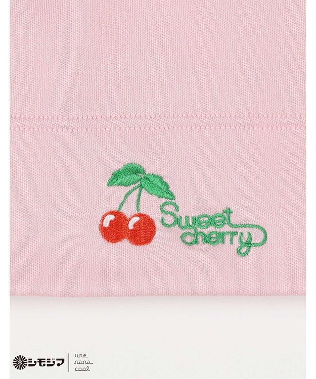 une nana cool MADE WITH シモジマ 裏起毛　シャツ ピンク