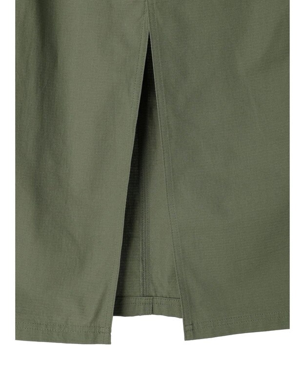 Green Parks ・Ｄｏｕｂｌｅ　Ｆｌａｇｓ　ミニリップカーゴスカート Khaki