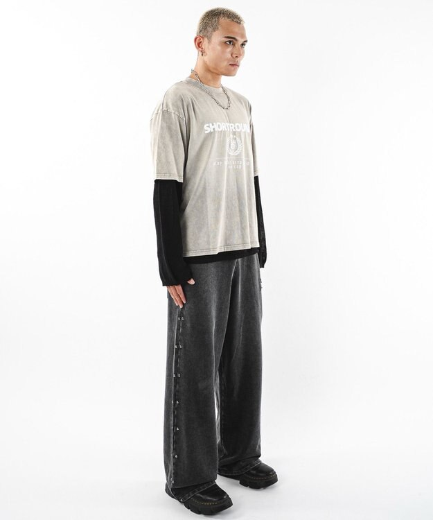 WEGO 【ユニセックス着用ITEM】ブリーチエンブレムロゴT（SS） グレー