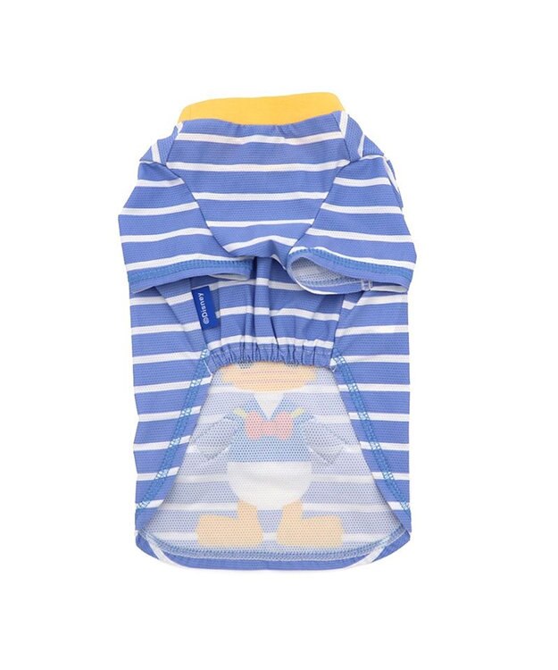 PET PARADISE ディズニー ドナルドダック 手つなぎＴシャツ 接触冷感 中型犬 大型犬 ブルー