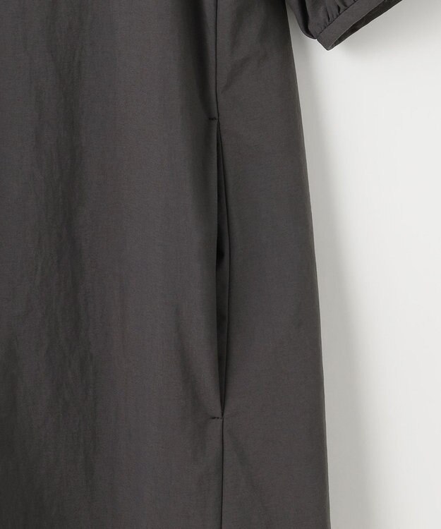 自由区 【カタログ掲載・WEB限定・接触冷感・UVカット・洗える】ファンクショナル ドレス セピア