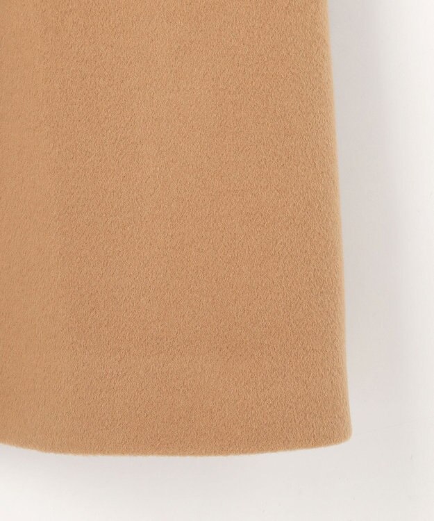 J.PRESS LADIES Pureラムウール ダブル ロングコート キャメル系