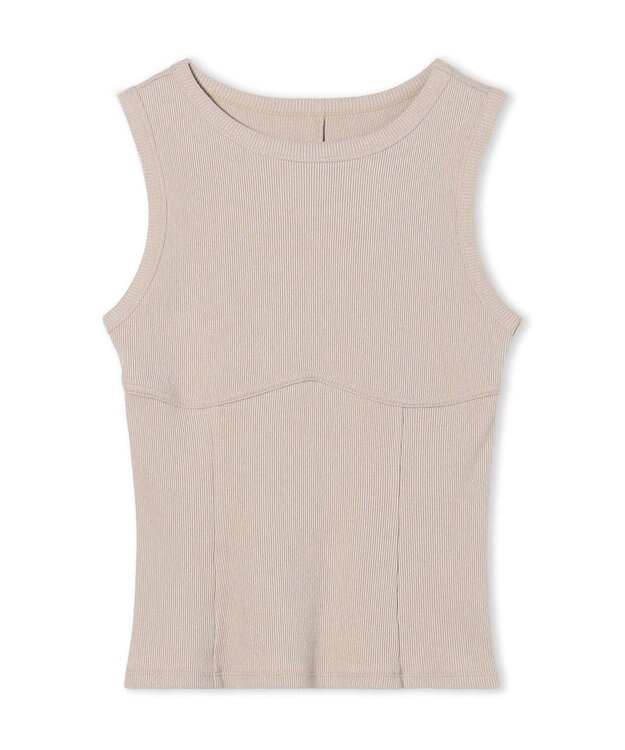 Chacott Chacott BALANCE ホリデーラメタンクトップ ベージュ