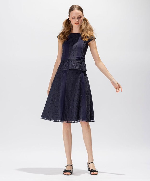 TOCCA 【洗える！】CANDY FLOSS スカート ネイビー系