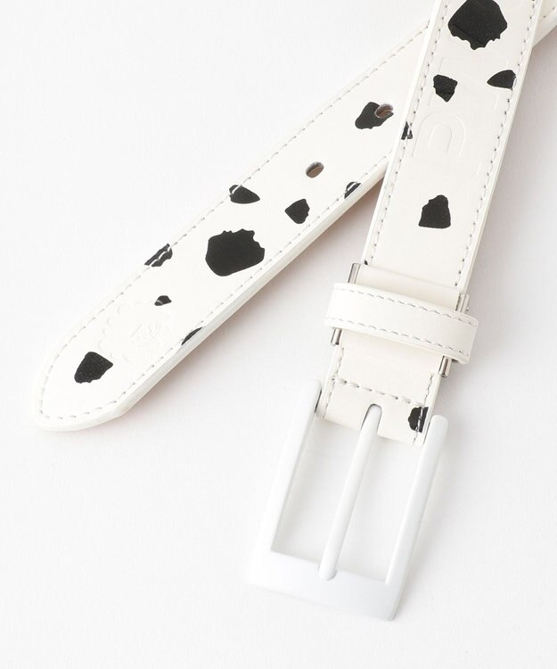 PW CIRCULUS 【UNISEX】ロゴ ベルト ダルメシアン