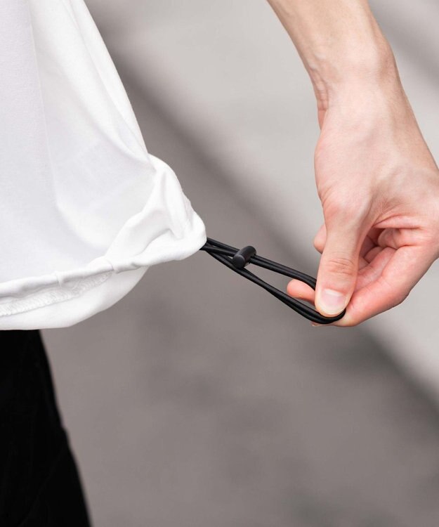 WEGO 【接触冷感/ユニセックス着用ITEM】カレッジロゴグラフィックT（SS） ホワイト