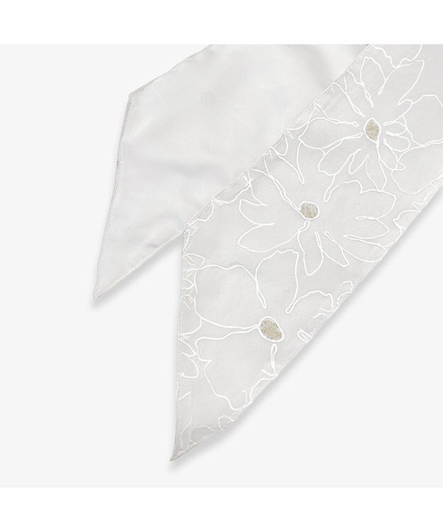 林八百吉商店 un chapeau  スカーフ付ペーパーハット ナチュラル