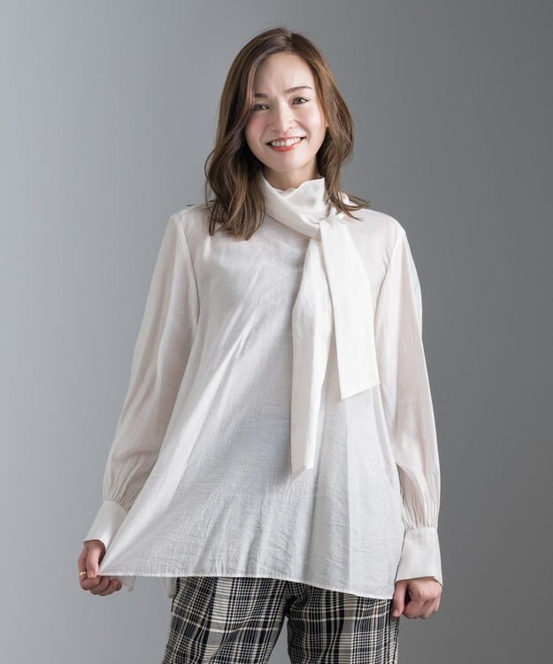 ONWARD Reuse Park 【UNFILO】ブラウス秋冬 オフホワイト