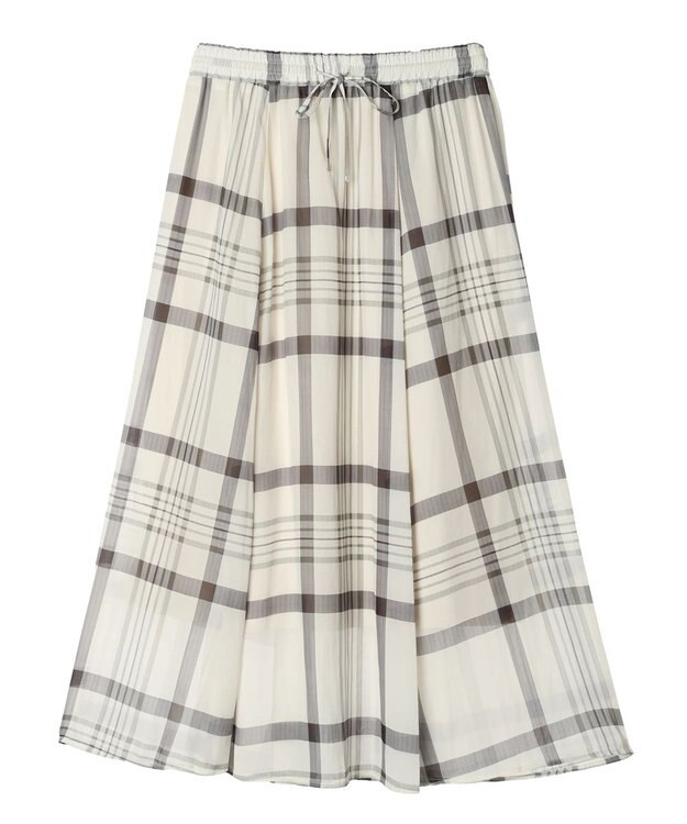 Green Parks サラフレギャザースカートII Check
