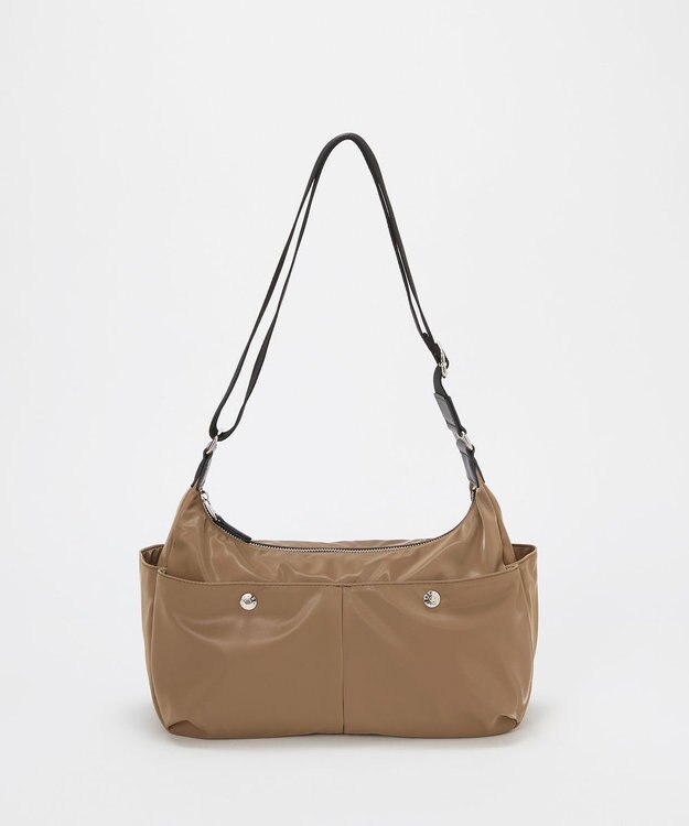  【Breath TOPKAPI】【軽量430g】Train 防水ポリエステル ワイド ショルダーバッグ