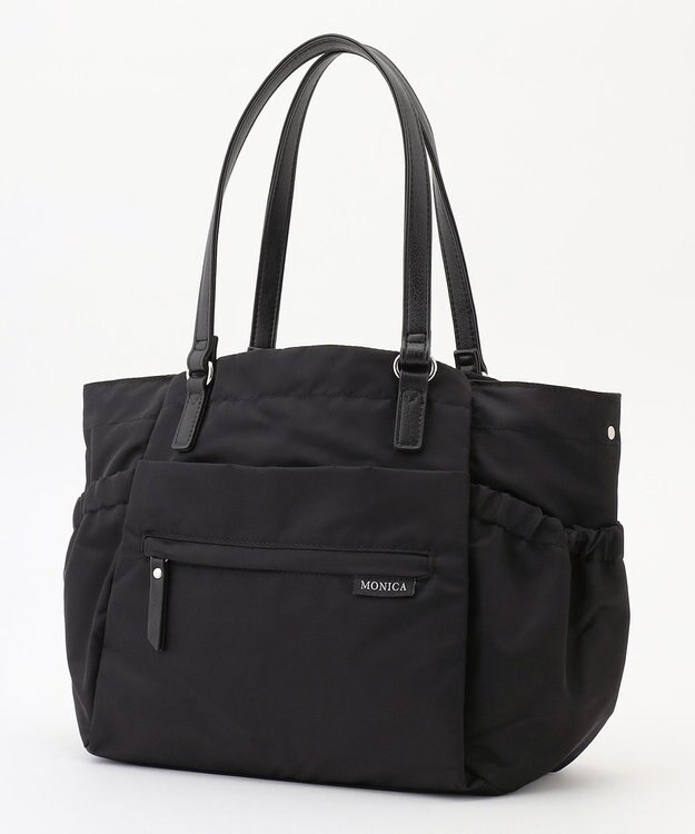 LA BAGAGERIE 【MONICA】ポーチ付き3WAYトートバッグ ブラック