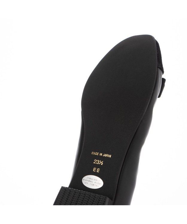 Riz raffinee <Riz raffinee>リボン付きローヒールパンプス ブラック