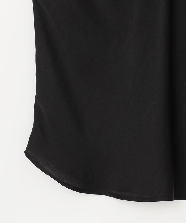 GRACE CONTINENTAL サテンキャミソール ブラック