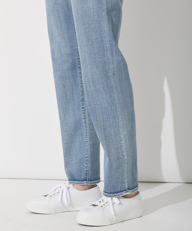 自由区 L 【WE WANT/接触冷感】USUKARU  ストレートデニム ダルブルー系