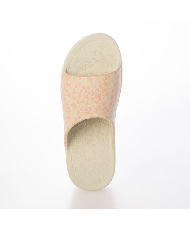 ing <ing>【3E】リカバリーミュールサンダル ピンクミックス