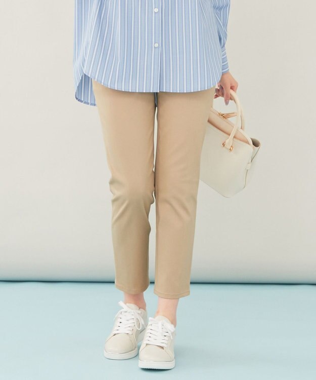 ANY SIS 【撥水加工】エバービューティ パンツ ライトベージュ