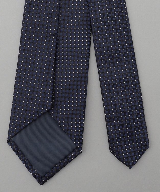 GOTAIRIKU GOTAIRIKU別注【MANTERO SETA/マンテロ・セタ】ネクタイ_紺格子柄 ネイビー系8