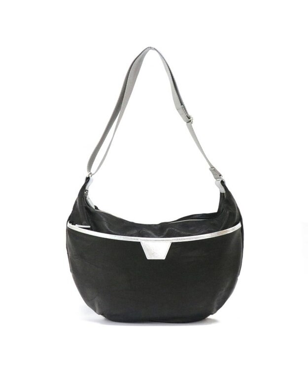 Regalo Felice 【日本製 / 本牛革 / 大容量】ショルダー大 / REGALO BKA(ブラック×シルバー)