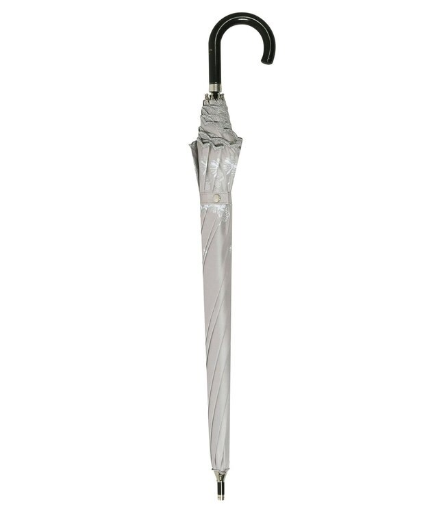 MOONBAT 【一級遮光/晴雨兼用日傘】ランバン オン ブルー (LANVIN en Blue)  長傘 日傘 フラワーグリッター キャメル