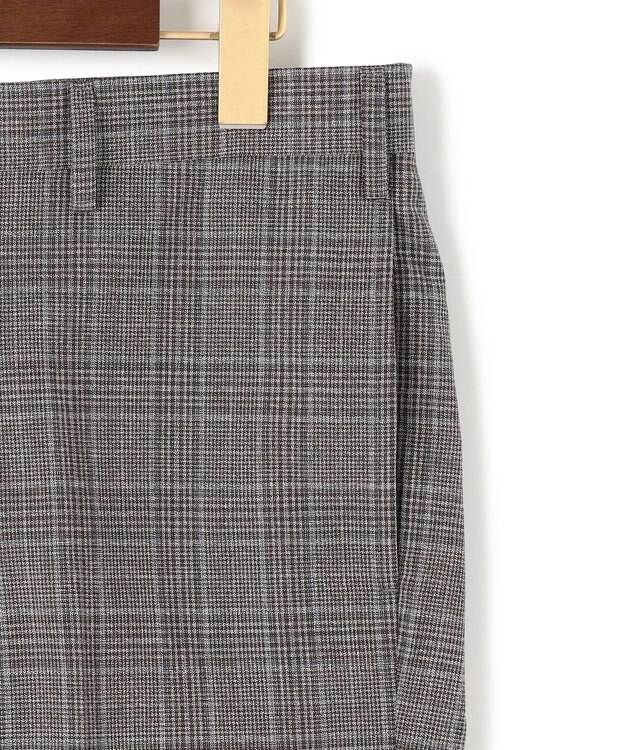 J.PRESS MEN 【WEB・一部店舗限定】グレンチェック スラックス ブラウン系3