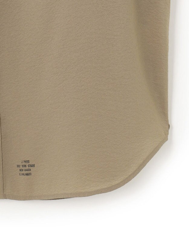 J.PRESS MEN 濡れを寄せ付けずアクティブな着心地【撥水 / ウォッシャブル】デューエイトレギュラーカラーシャツ ベージュ系